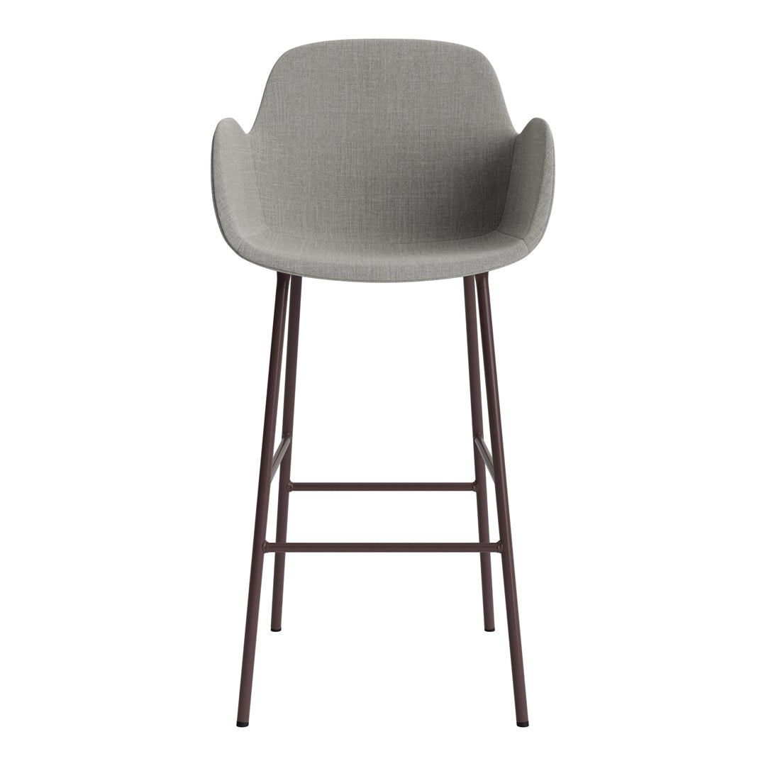 Form Bar Armchair - Fully Upholstered Modern Lounge Chair for Living Room, Bar, or Office | Comfortable Seating for Home Decor