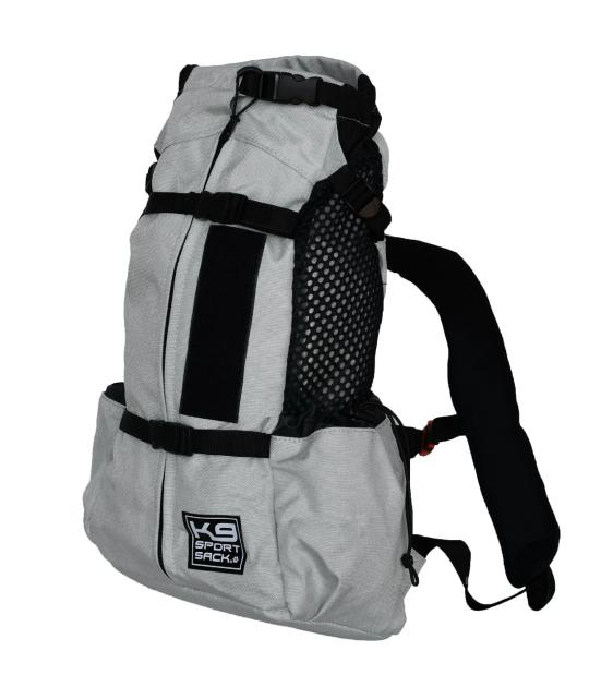 K9 Sport Sack Air 2 Dog Backpack Carrier - Lightweight Pet Carrier for Hiking, Biking & Travel - Grey - Perfect for Outdoor Adventures with Your Small to Medium Dog