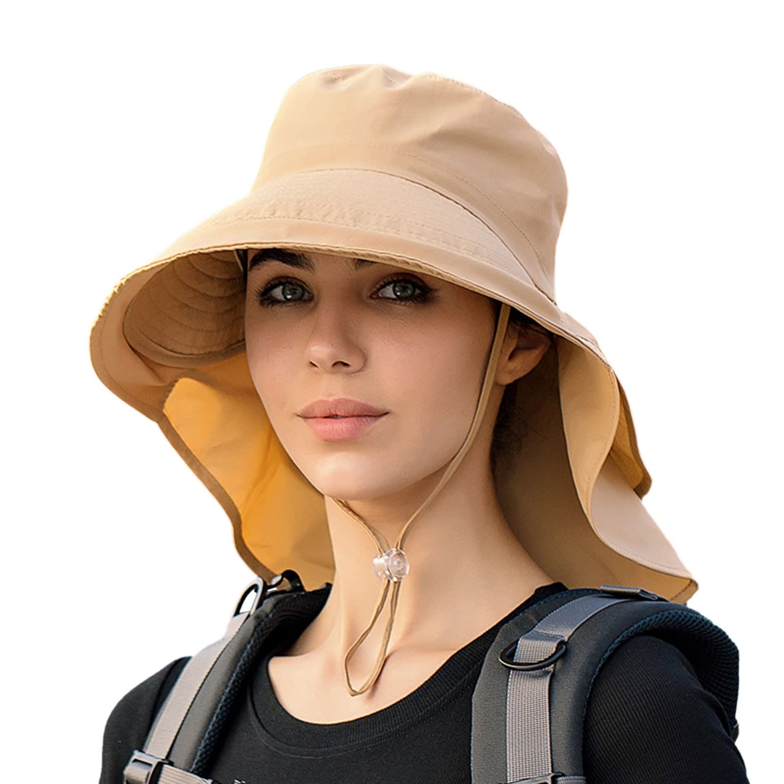 Best Women's Outdoor Sports Sun Hats - UPF 50+ UV Protection Wide Brim Hat for Hiking, Running, Beach & Gardening - Lightweight & Breathable Summer Sun Hat