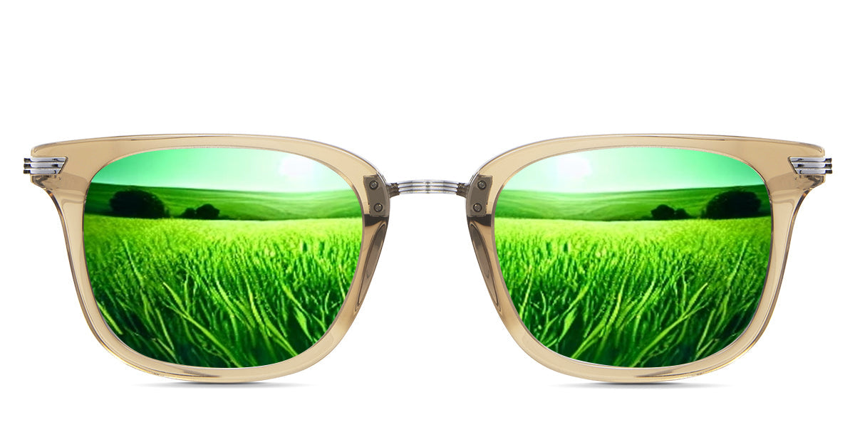 Premium Koa Wood Men's Prescription Sunglasses – UV Protection, Polarized Lenses for Driving & Outdoor Activities