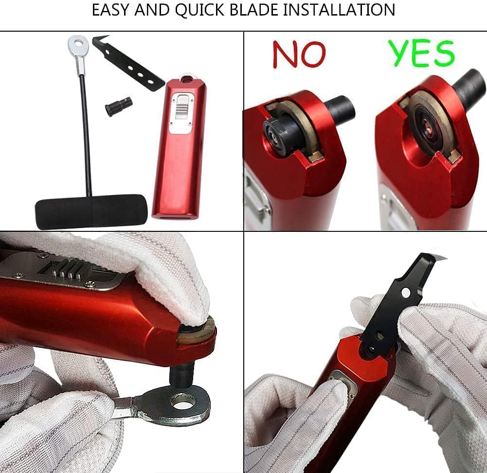 JL&LOVE Universal Windshield Removal Tool Set - Professional Car Windscreen Cold Knife & Urethane Scraper for Quick Glass Removal | Perfect for Auto Glass Repair & Windshield Replacement