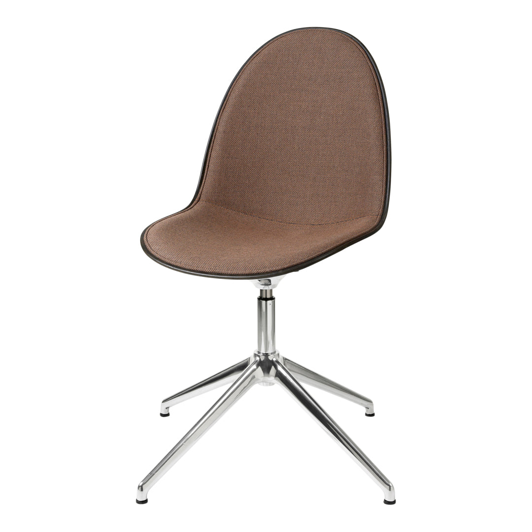 Eternity Swivel Chair - 360 Degree Rotating Upholstered Office Chair with Lumbar Support for Home & Workspace - Comfortable Ergonomic Desk Chair for Computer Work, Gaming, and Study