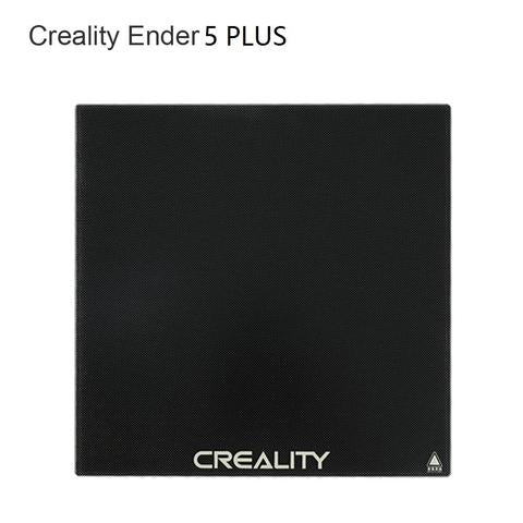 Creality Ender 5 Plus 3D Printer Tempered Glass Build Plate with Carbon Fiber & Silicone Bed - Perfect for Large-Scale Printing, DIY Projects & Professional Prototyping