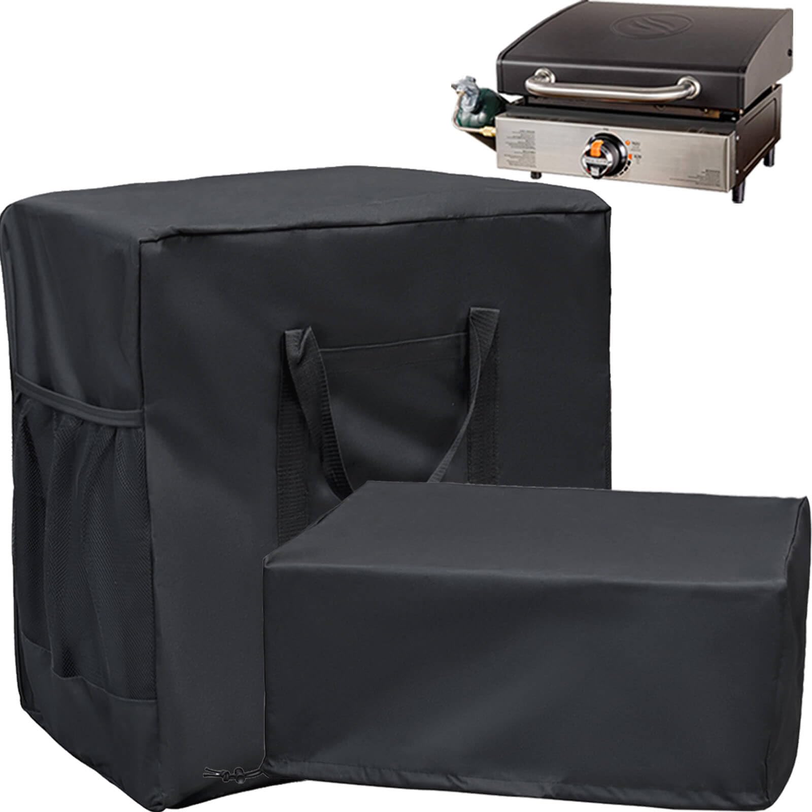 **Blackstone 17 Inch Griddle Cover & Carry Bag – Heavy Duty 600D Polyester, Water Resistant BBQ Grill Cover Accessory – Fits 17