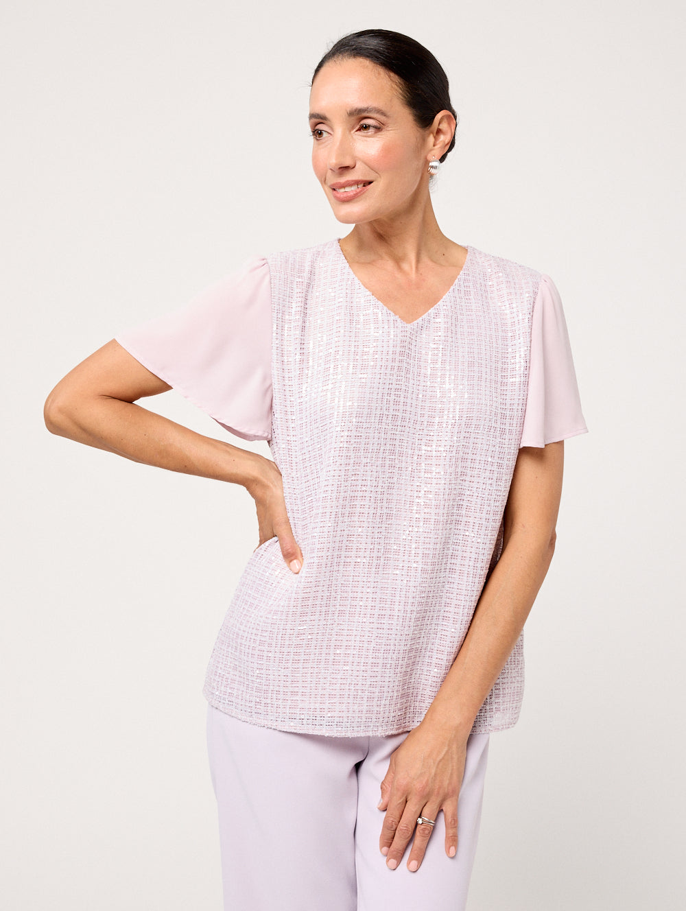 Juliette Top Bapnk855 142624 - Women's Fashion Blouse for Casual Wear, Office & Date Night Outfits | Trendy & Comfortable Tops for Everyday Style