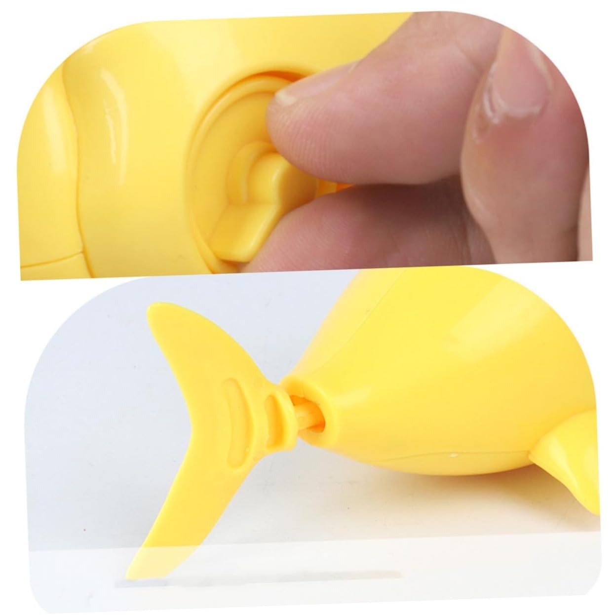 FOYTOKI 4 Pack Wind Up Bath Toys for Kids - Swimming Fish Bath Toys, Cute Clockwork Floating Toys for Toddlers & Babies - Perfect for Bathtime Fun, Pool Parties & Sensory Play