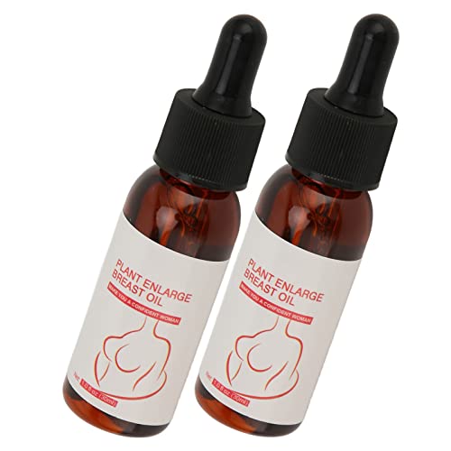 Natural Breast Plumping Oil for Women - Firming & Enlargement Serum with Organic Ingredients | Enhance Curves for Intimate Moments & Confidence Boost