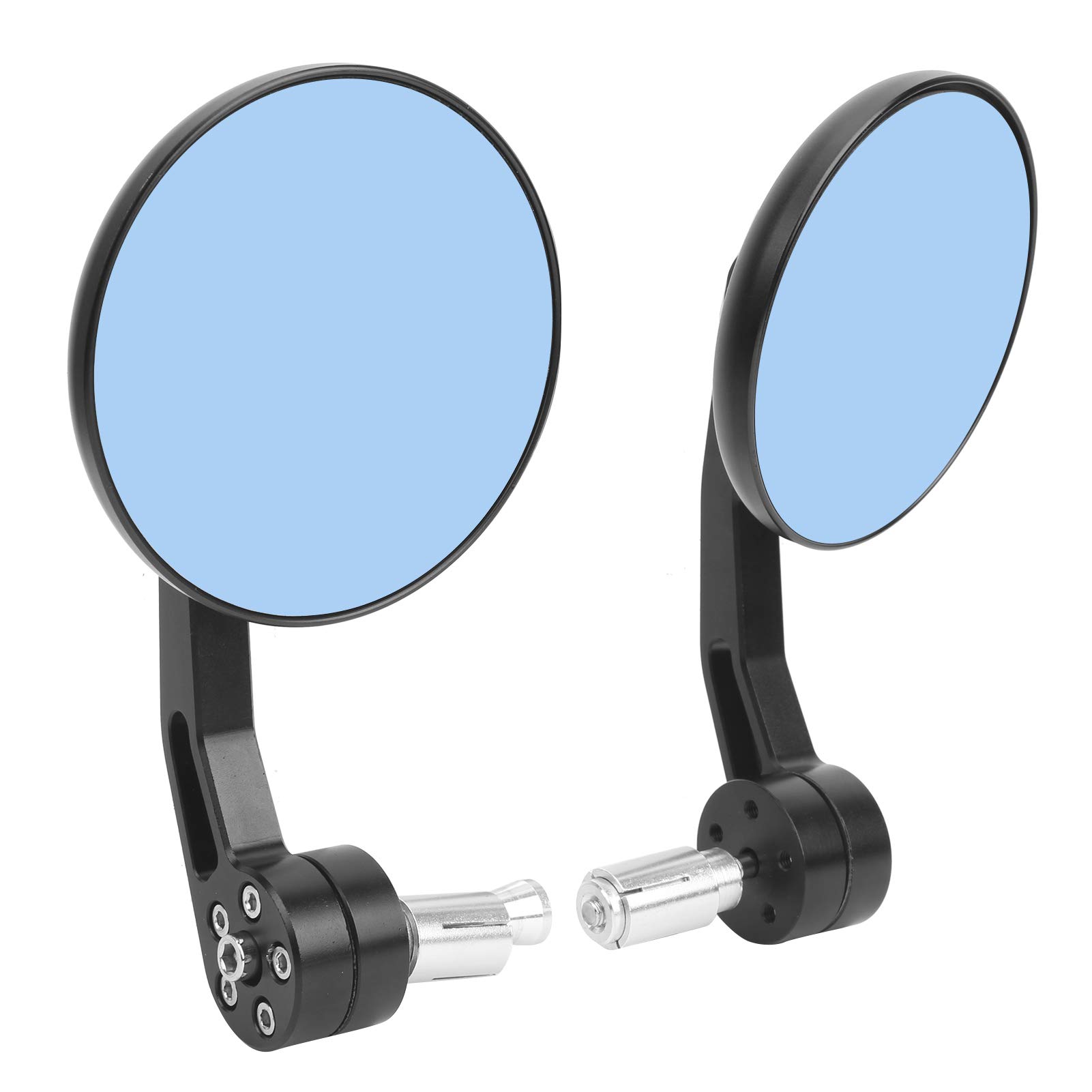 Shipenophy Rust-Proof Wing Mirror Handlebar Mirror - Anti-Corrosion Motorcycle Accessory for Safe Riding, Road Trips & Long-Distance Travel | Perfect for Cruisers, Touring Bikes & Adventure Motorcycles