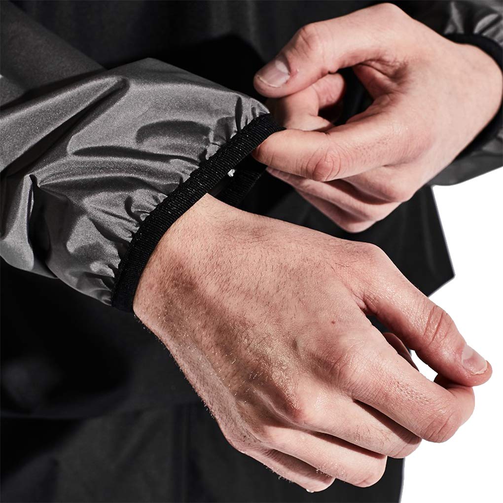 HOTSUIT Men's Sauna Suit - Sweat Sauna Jacket & Pants Set for Gym, Workout & Weight Loss - Ideal for Fitness Training, Fat Burning & Detox