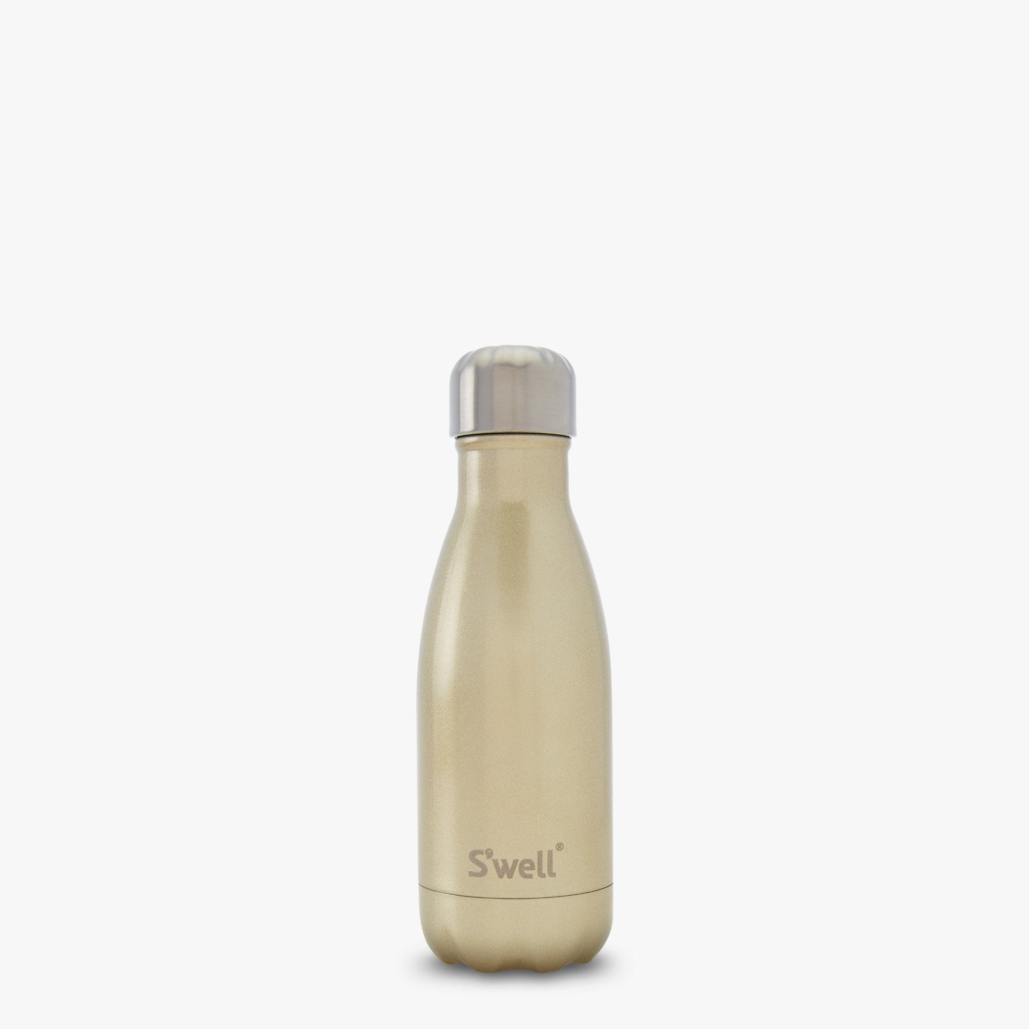 S'well Glitter Stainless Steel Water Bottle 9oz (266mL) - Insulated, Leak-Proof & BPA-Free for Gym, Office & Outdoor Activities