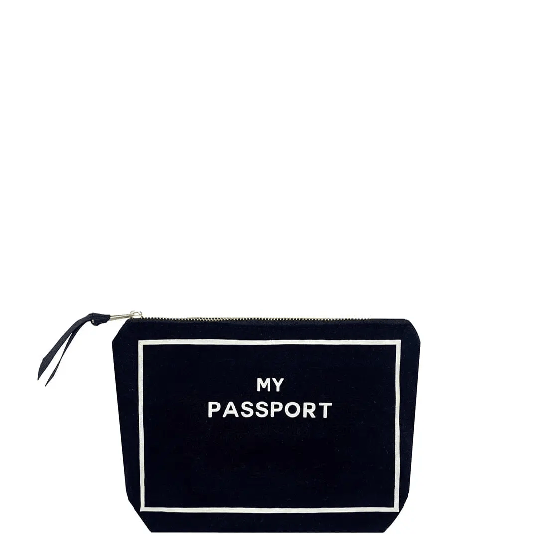 Secure RFID Blocking Passport Holder for Travel - Slim & Lightweight Black Passport Pouch - Perfect for Airports, Vacations & International Trips