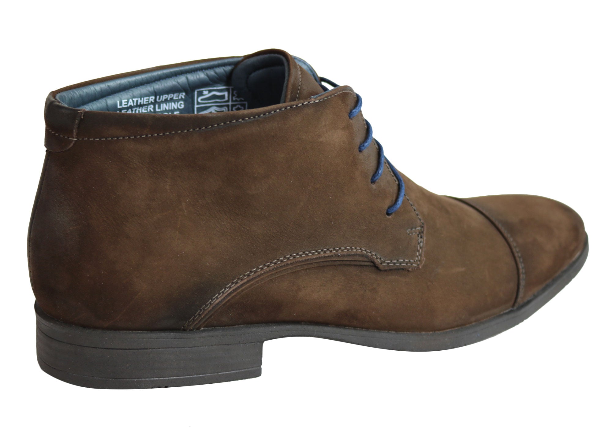 Savelli Colton Men's Comfortable Leather Lace-Up Boots - Handcrafted in Brazil - Perfect for Work, Outdoor & Casual Wear