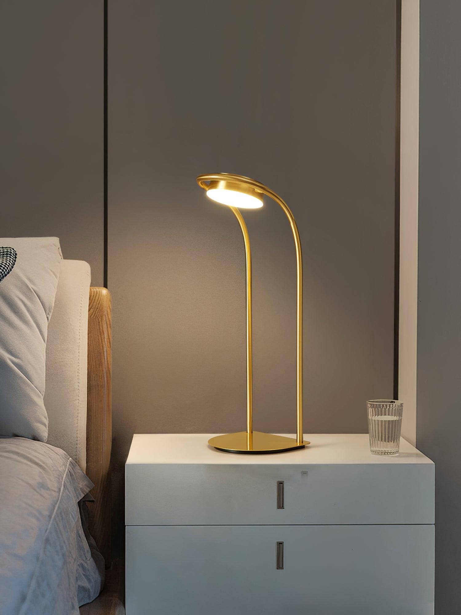 Modern C Ball Table Lamp - Stylish LED Desk Light for Home Office, Bedroom & Living Room - Perfect for Reading, Working & Ambient Lighting