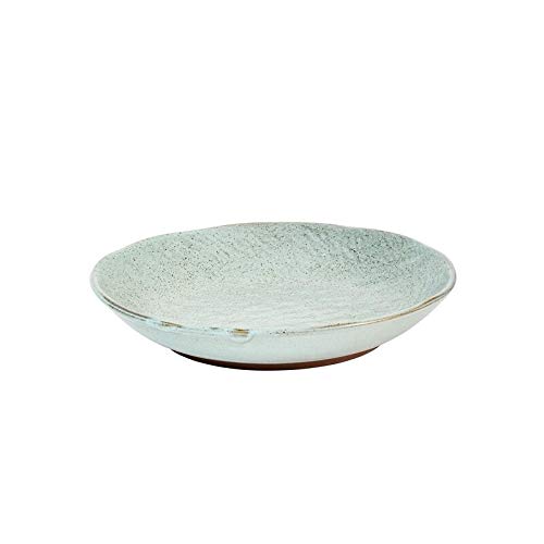 16-Piece Blue Dinnerware Set - Farmhouse Modern Stoneware Plates, Bowls & Mugs - Dishwasher & Microwave Safe - Perfect for Casual Dining, Family Gatherings & Everyday Use