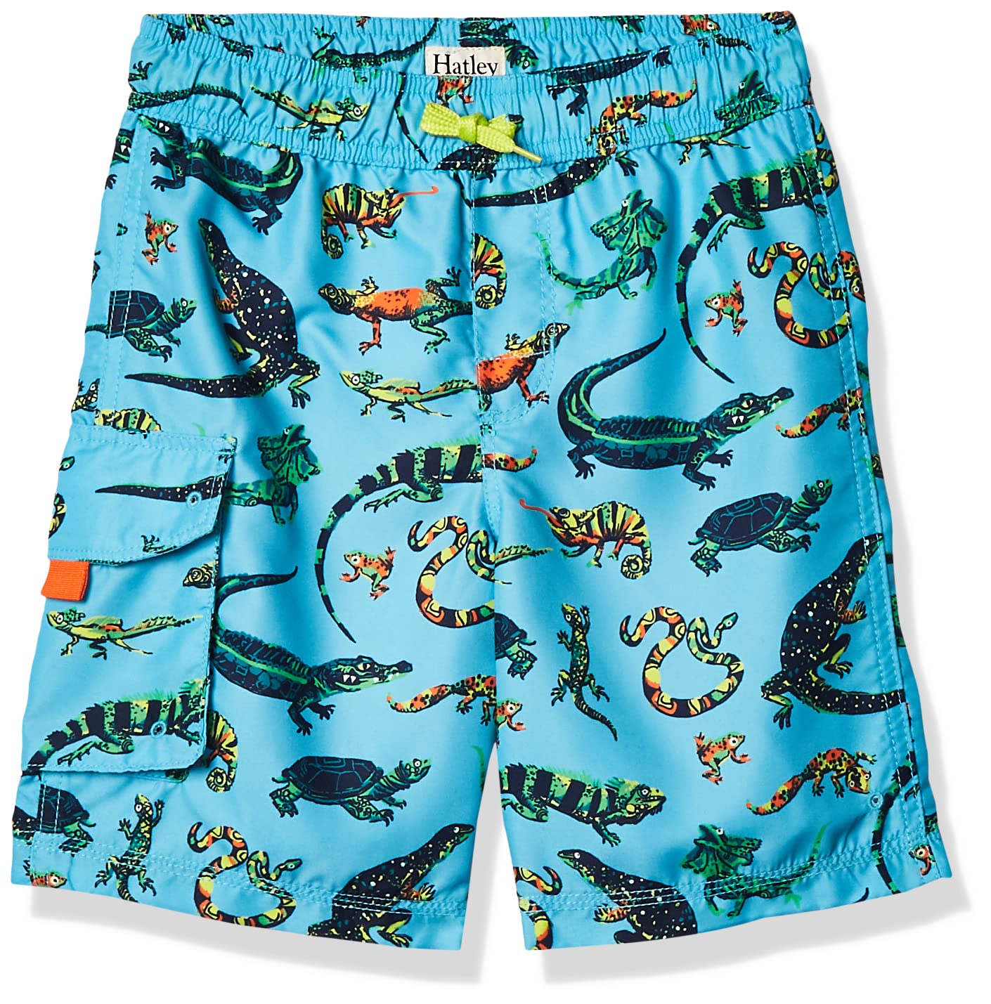 Hatley Boys' Quick-Dry Swim Trunks with UPF 50+ Sun Protection - Perfect for Beach, Pool & Summer Water Activities