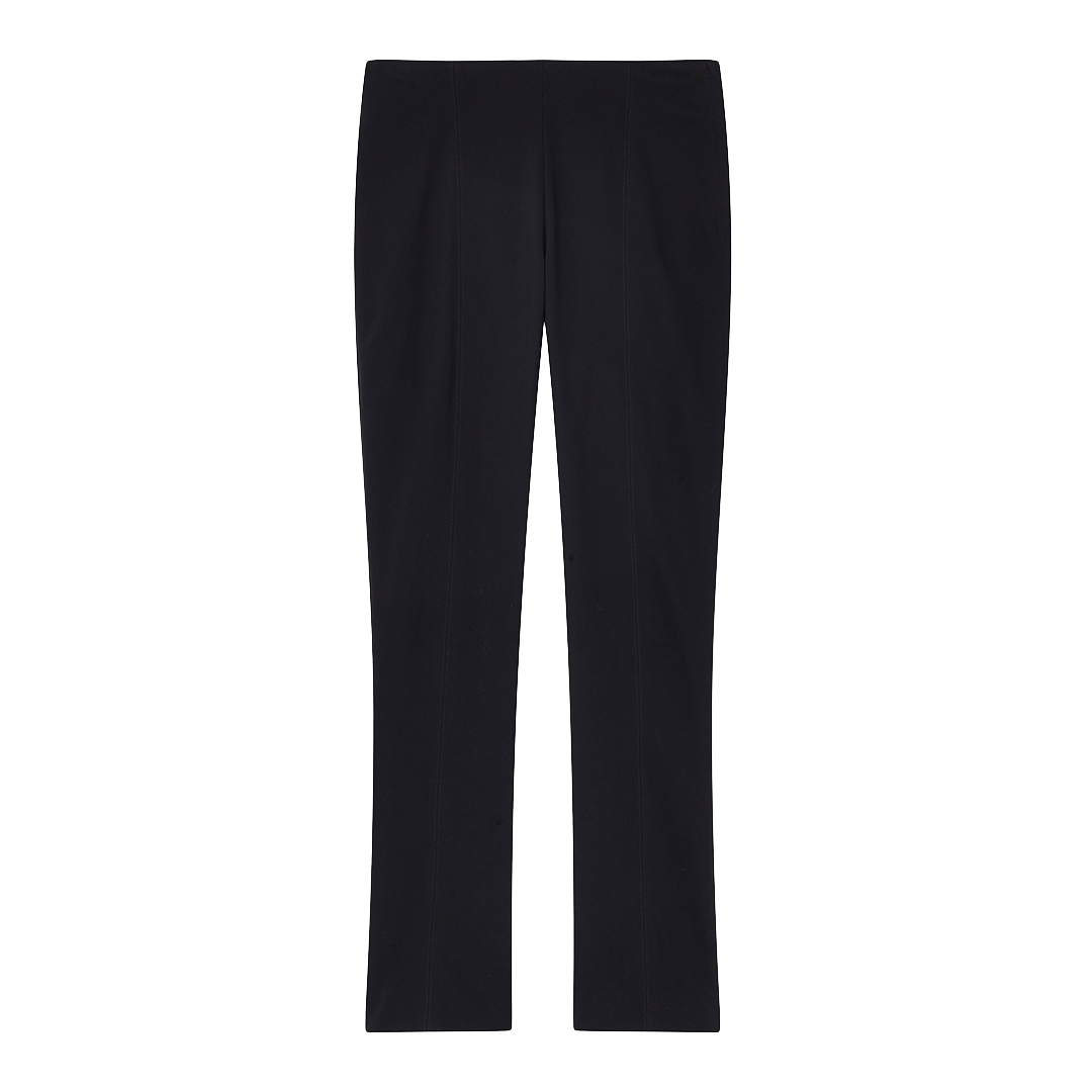 Foster Cigarette Pants for Women - High Waist PowerStretch Workout Leggings - Black - Perfect for Yoga, Running & Gym