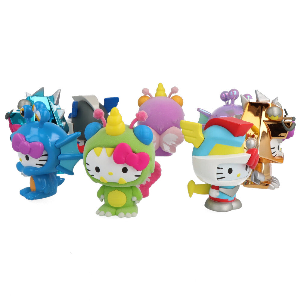 Hello Kitty Kaiju Mini Series Collectible Figures - Cute Kawaii Monster Toys for Kids & Anime Fans - Perfect for Display, Gifts & Pop Culture Collections