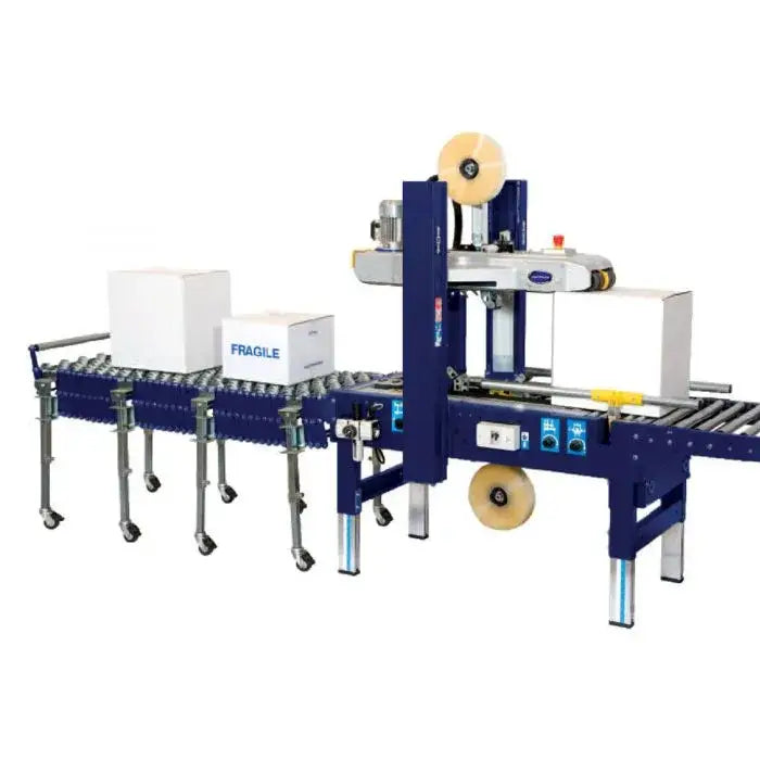 Flexible Skate Wheel Outfeed Conveyor 400mm x 4.5m - Heavy Duty Roller Conveyor System for Warehouse, Shipping & Packaging - Perfect for Loading Dock, Manufacturing & Logistics Operations