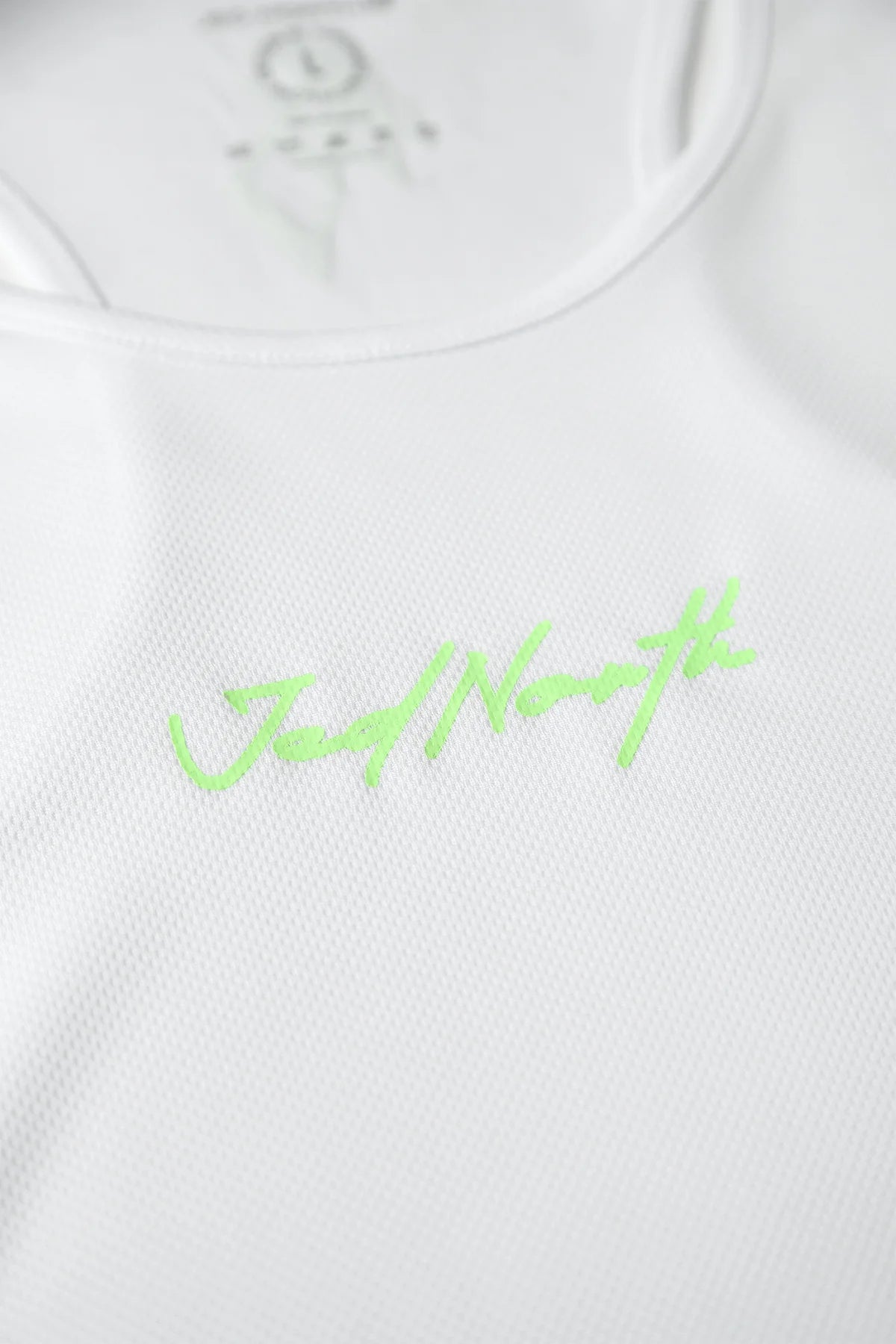 Jed North Men's Microfiber Dri-Fit Tank Top - Moisture Wicking Athletic Shirt for Workout & Gym - White