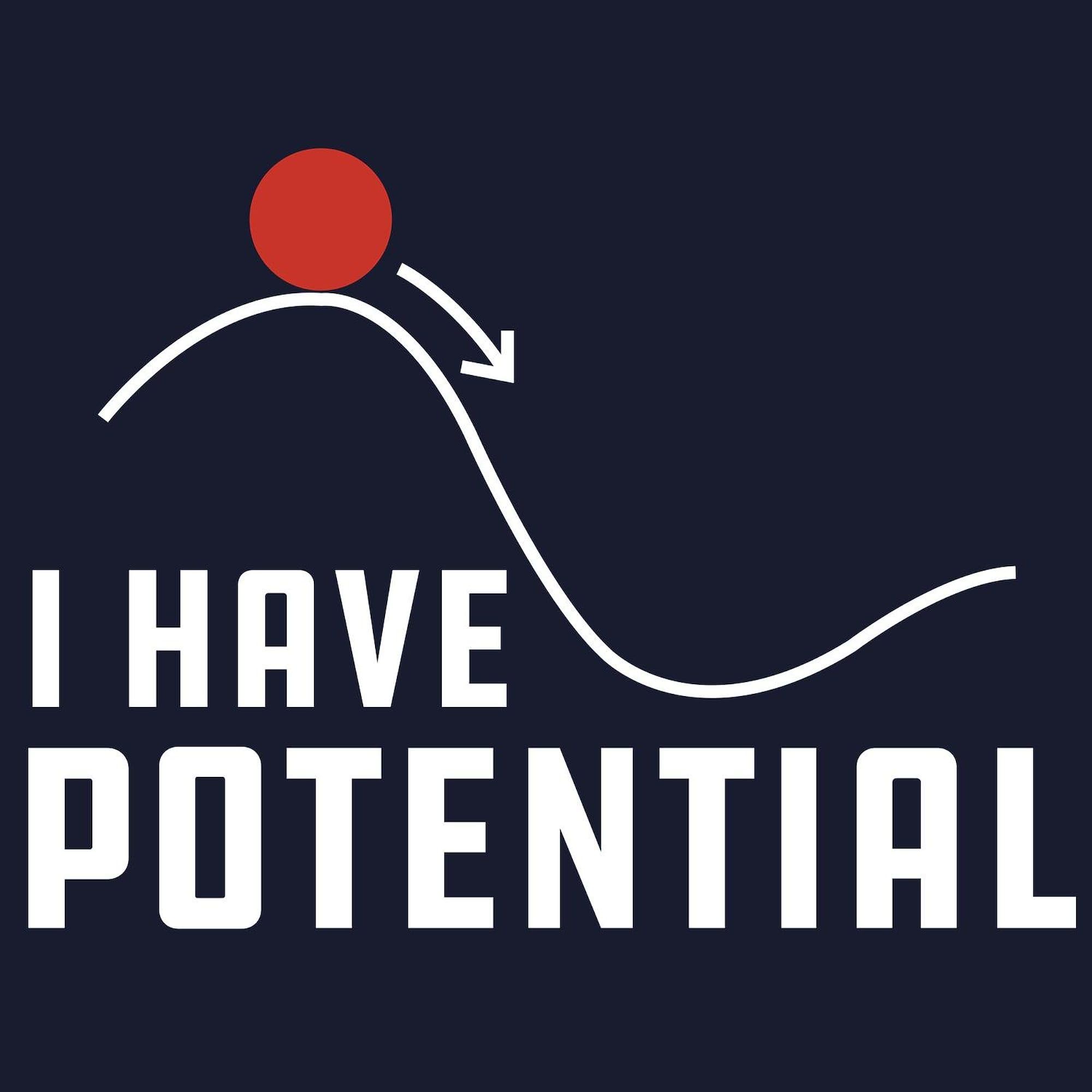 CafePress I Have Potential Zip Hoodie for Men - Dark Zip-Up Hooded Sweatshirt | Casual Wear, Street Style, Gifts for Him