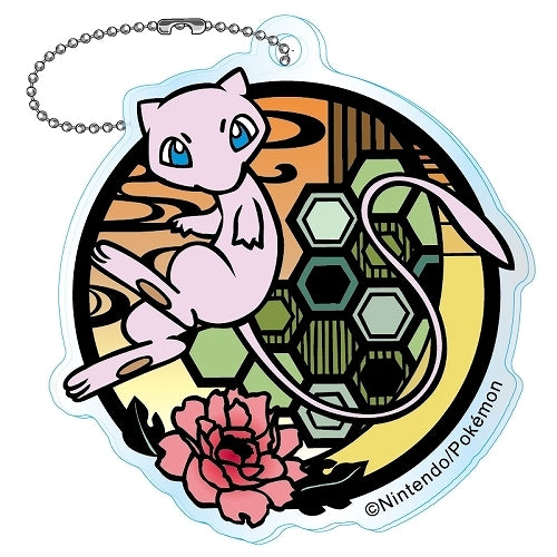Pokemon Kirie Series Acrylic 2.5 Inch Keychain - Cute Anime Character Key Ring for Bags, Backpacks, Gifts & Collectibles