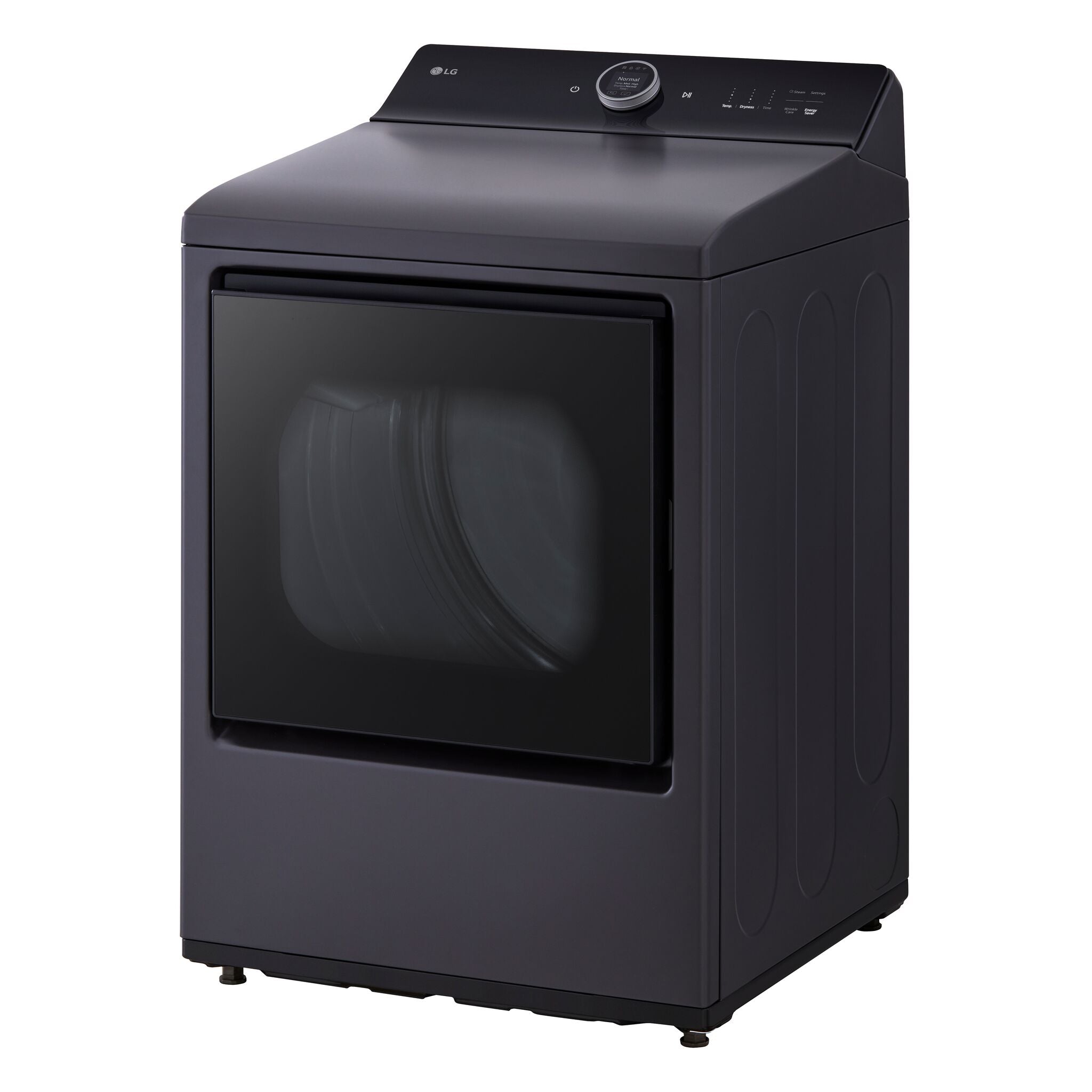 LG DLEX8600BE 7.3 Cu.ft Electric Dryer with EasyLoad™ Door in Matte Black - Perfect for Large Laundry Loads & Family Use