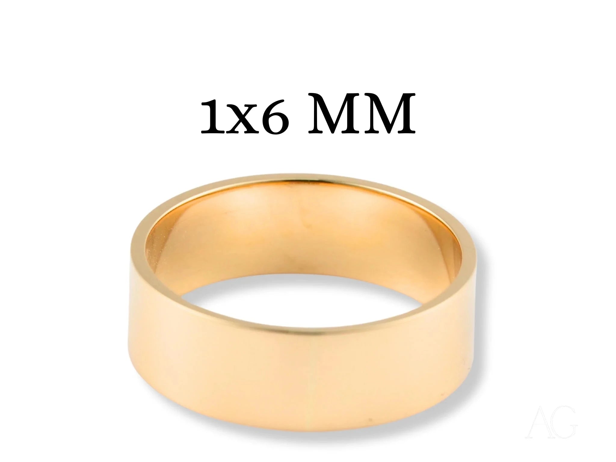 Essence Linea 6mm Minimalist Stacking Ring - Dainty Gold or Silver Band for Women - Perfect for Everyday Wear, Layering & Gift Giving