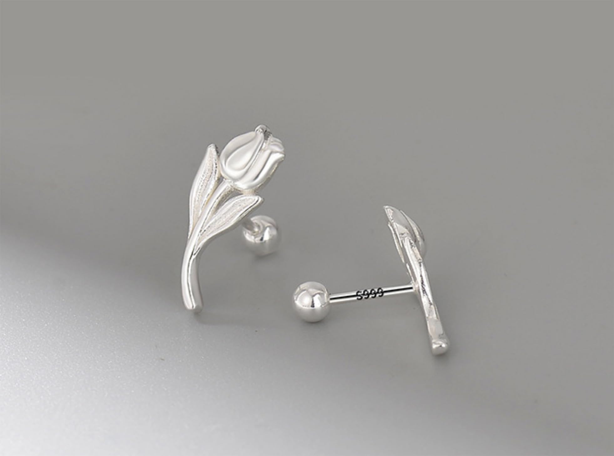 Sterling Silver Screw Back Stud Earrings for Women | Dainty CZ & Rhinestone Hypoallergenic Earrings | S925 Tiny Simple Jewelry | Perfect Birthday Gifts for Her | Everyday Wear, Office & Special Occasions