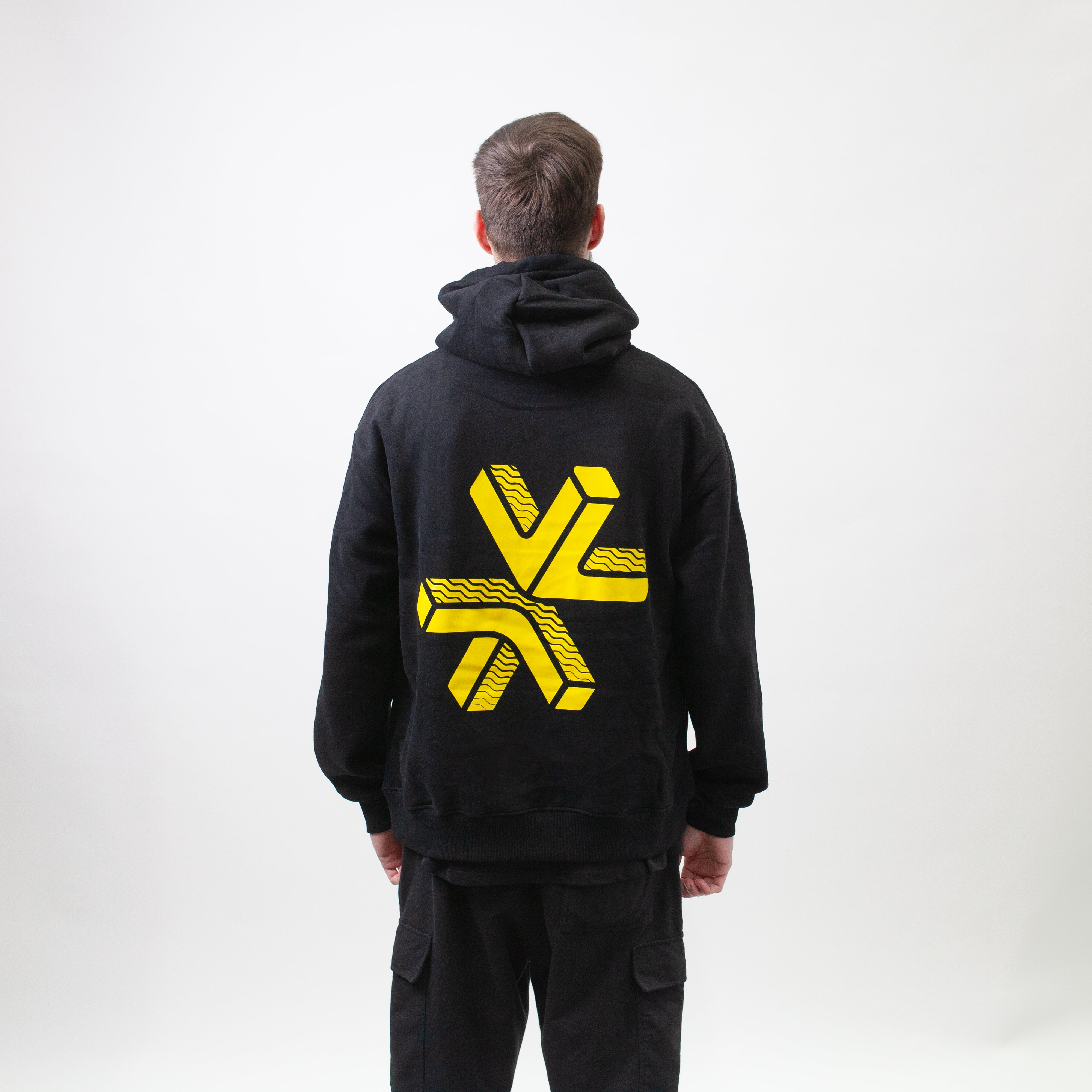 Light My Bricks™ Official Logo Hoodie - Premium Cotton Pullover for LEGO® Fans - Perfect for Casual Wear & Fan Events