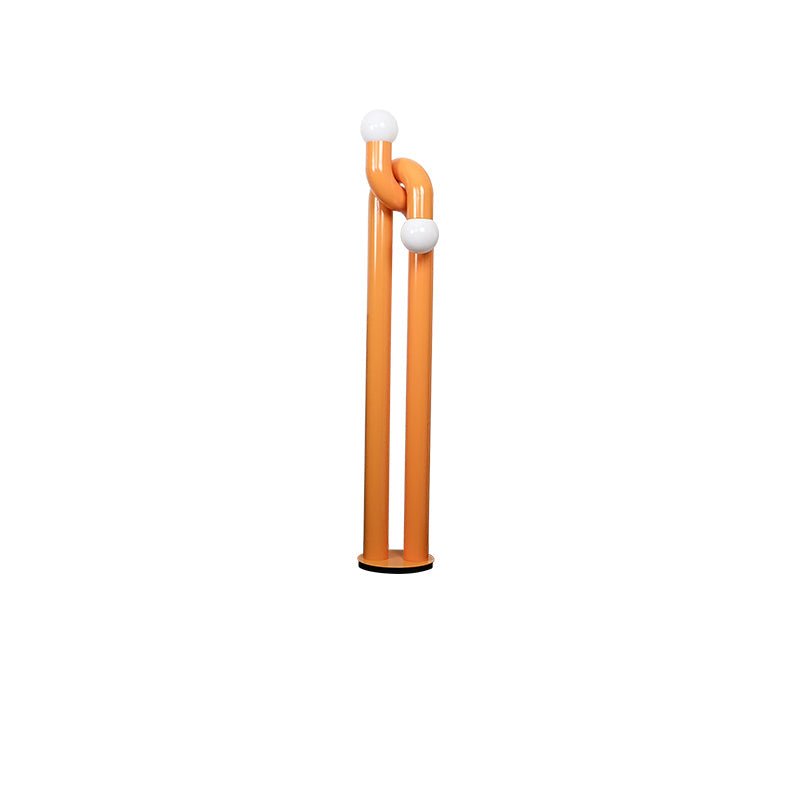Loopi Modern LED Floor Lamp - Adjustable Brightness & Color Temperature for Living Room, Bedroom, or Office - Energy Efficient Standing Light with Remote Control & Touch Panel