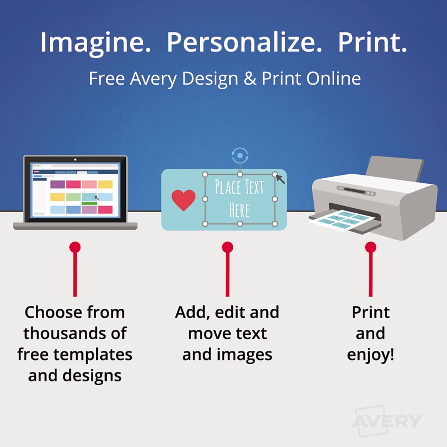 Avery Index Maker Clear Label Unpunched Divider - AVE11442 | Organize Files & Documents for Office, School, and Home Use