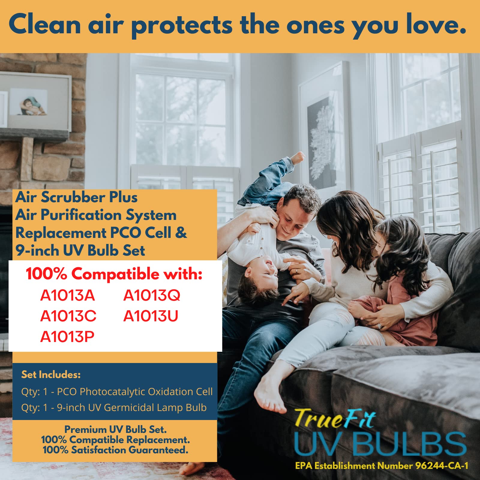Air Scrubber Plus Advanced Photocatalytic Oxidation (PCO) 9