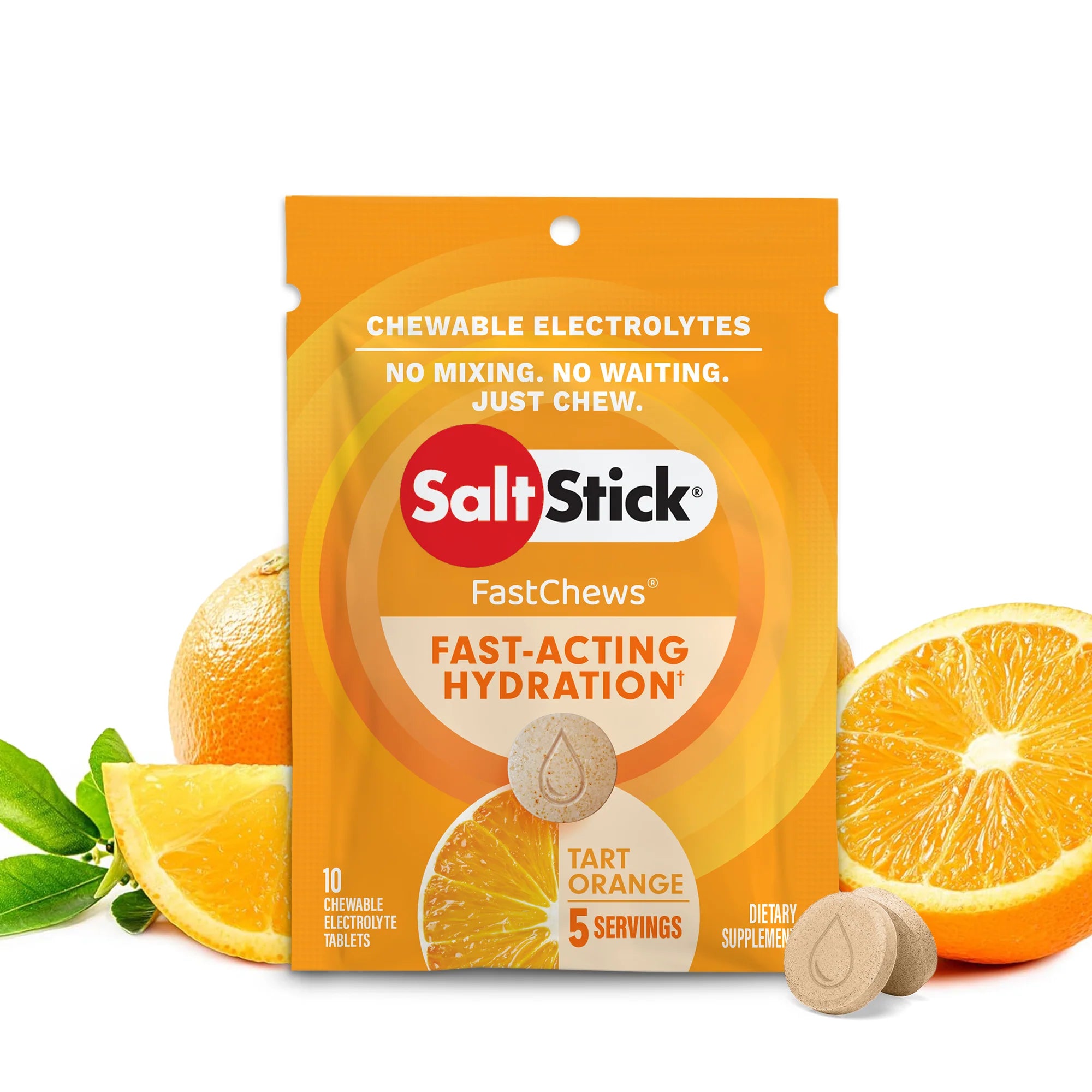 Salt Stick FastChew Electrolyte Replacement Capsules - 3 Pack | Hydration for Athletes, Runners & Outdoor Activities