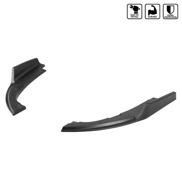 2016-2021 Honda Civic Sedan Rear Bumper Lip Diffuser - Black Polyurethane Spoiler Kit for Enhanced Aerodynamics & Sporty Style | Perfect for Car Enthusiasts & Street Racing Upgrades
