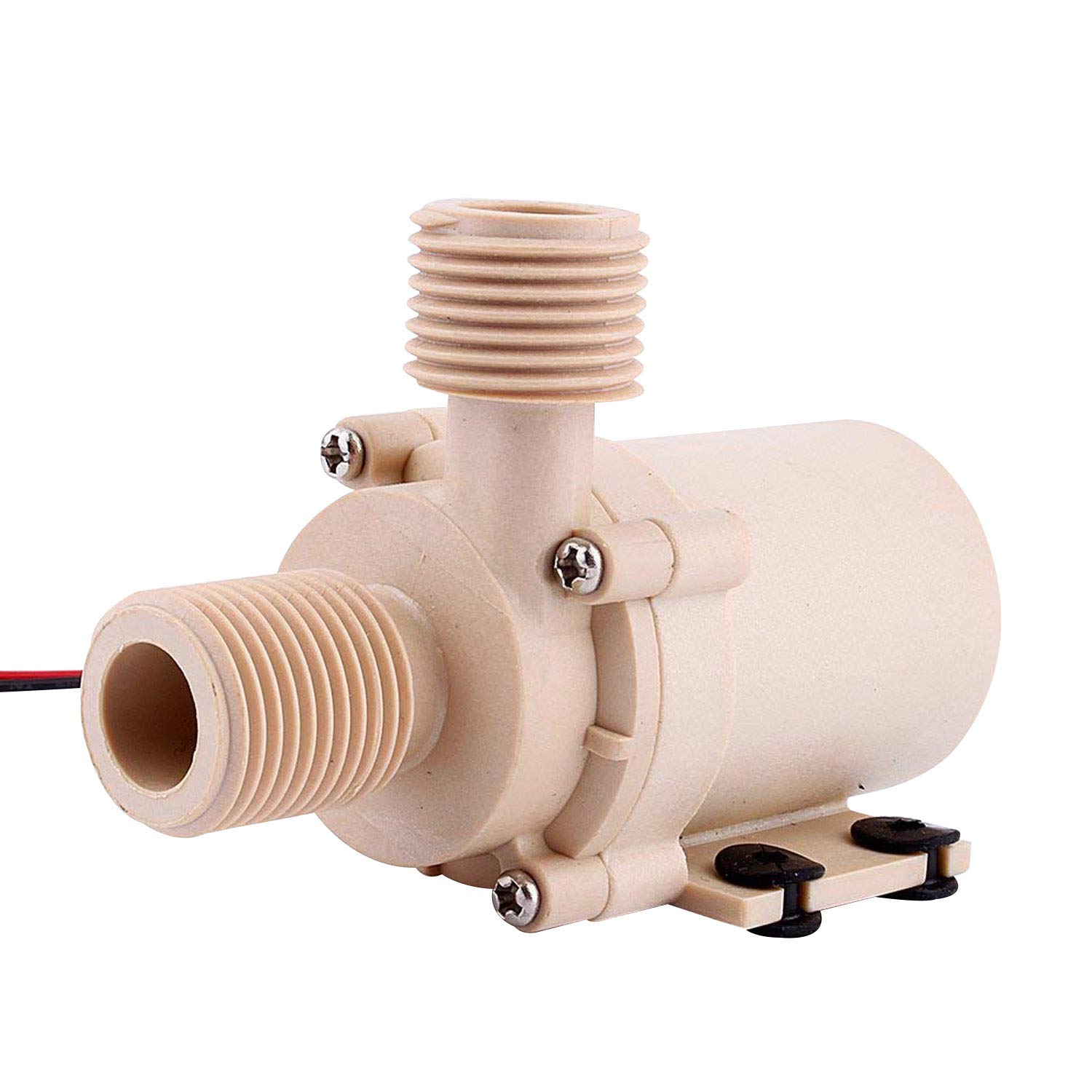 Yosoo 12V DC Solar Hot Water Circulation Pump - Brushless Motor, Low Noise (3M/5M) for Home, RV & Off-Grid Solar Systems | Efficient & Quiet Water Pumping Solution