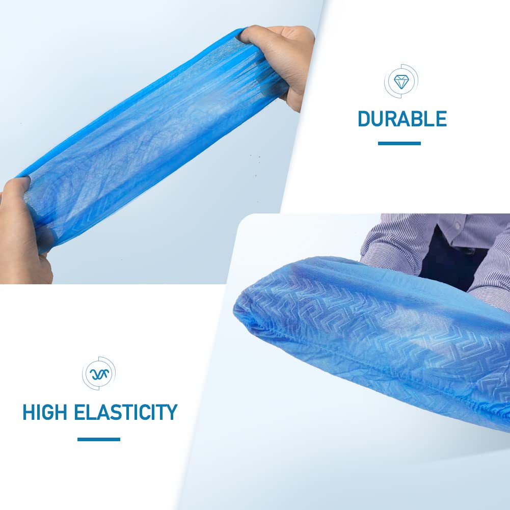**SunLife Disposable Shoe Covers - 1000 Pack (500 Pairs) | Waterproof, Dustproof & Hygienic | Indoor & Outdoor Use | Durable Protection for Construction, Workplace & Home | Perfect for Hospitals, Clean Rooms & DIY Projects**