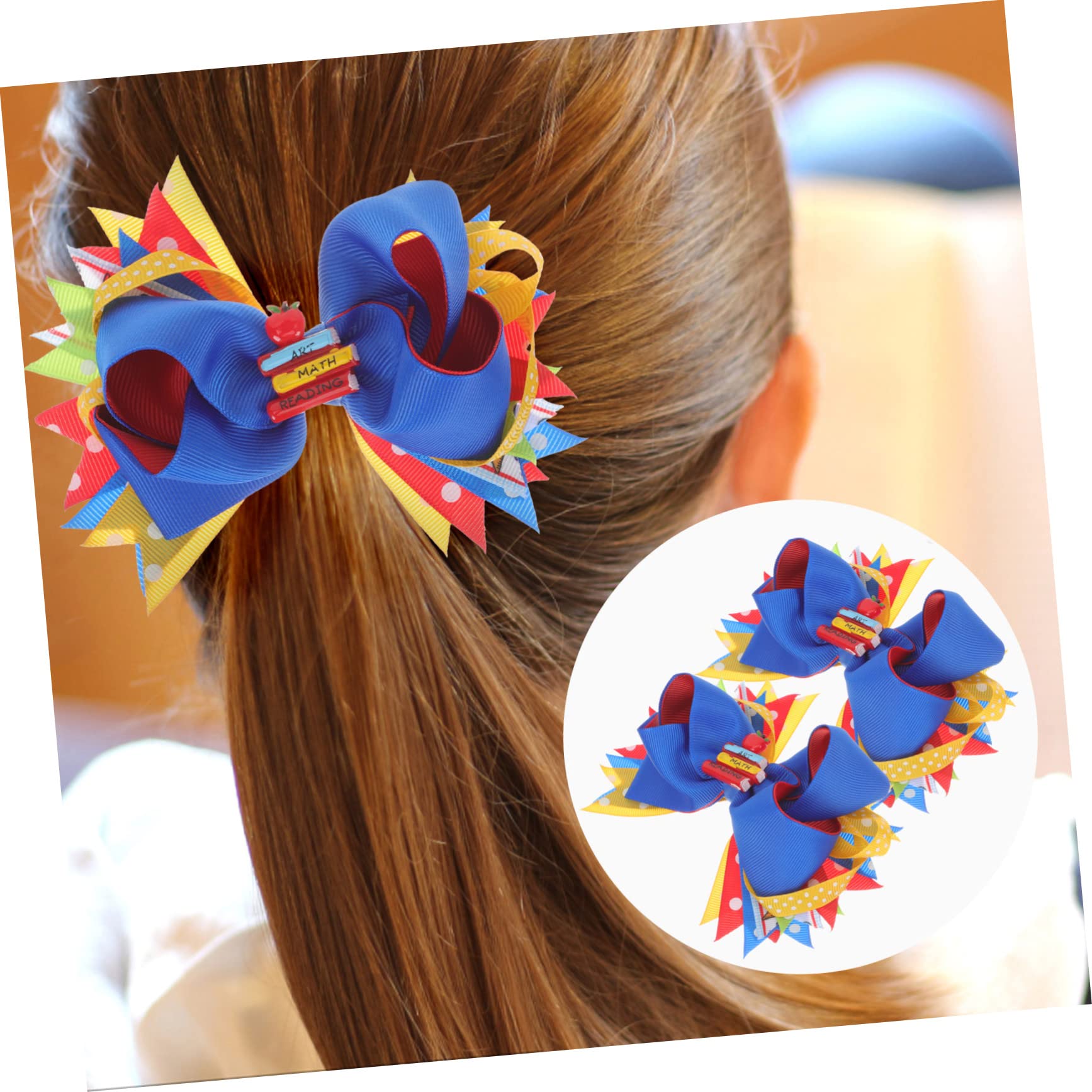 TOYANDONA 10 Pcs Cute Hair Clips for Toddlers & Girls - Bow & Flower Hair Accessories for Kids, Baby & Little Girls - Perfect for School, Parties & Daily Styling