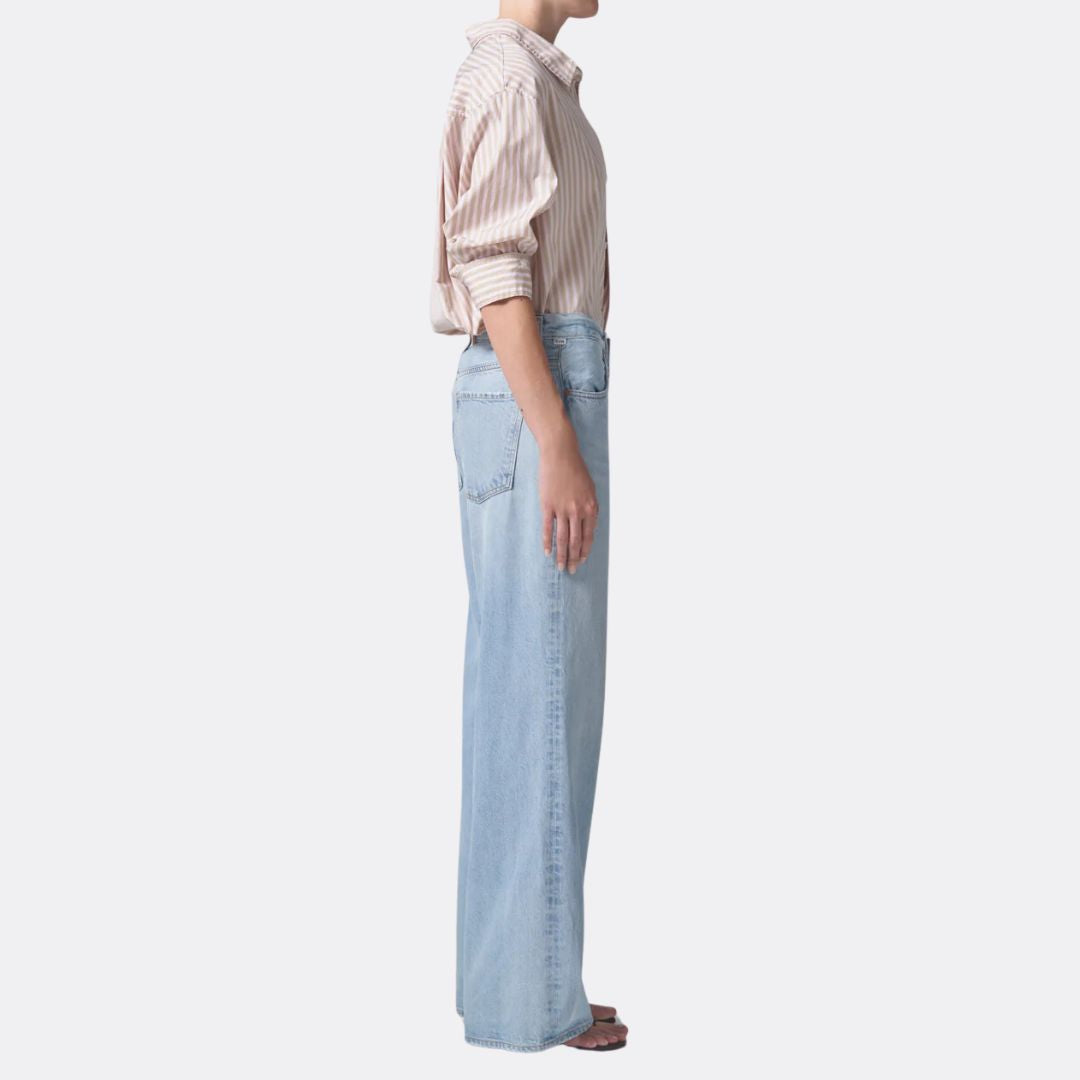 Annina High Rise Wide Leg Jeans for Women - Comfortable & Stylish Stretch Denim Pants - Perfect for Casual Outfits, Workwear & Everyday Wear
