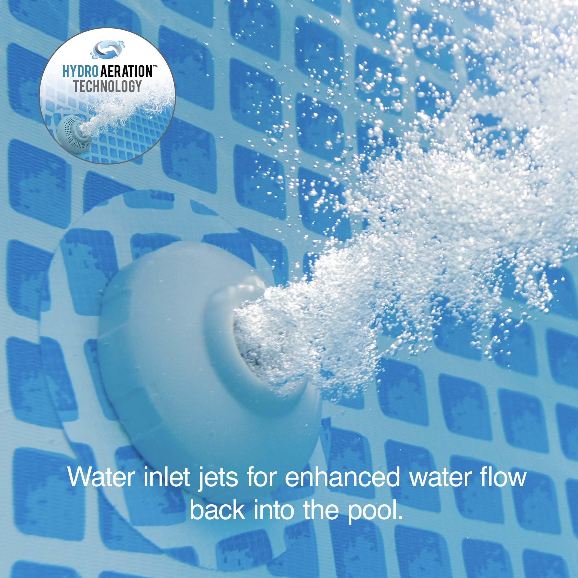 Intex 2100 GPH Above Ground Pool Sand Filter Pump with Deluxe Maintenance Kit & 24Hr Timer - Perfect for Backyard Swimming Pools, Summer Water Fun & Easy Pool Cleaning
