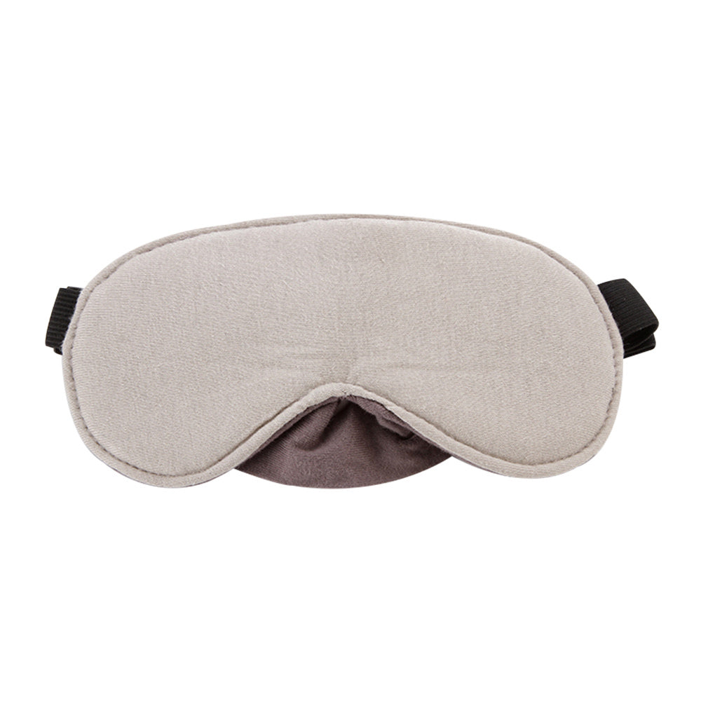 Travel Blue TB 453 Luxury Sleep Eye Mask - Soft Grey for Travel, Meditation & Relaxation - Block Light for Better Sleep on Planes, at Home or Office