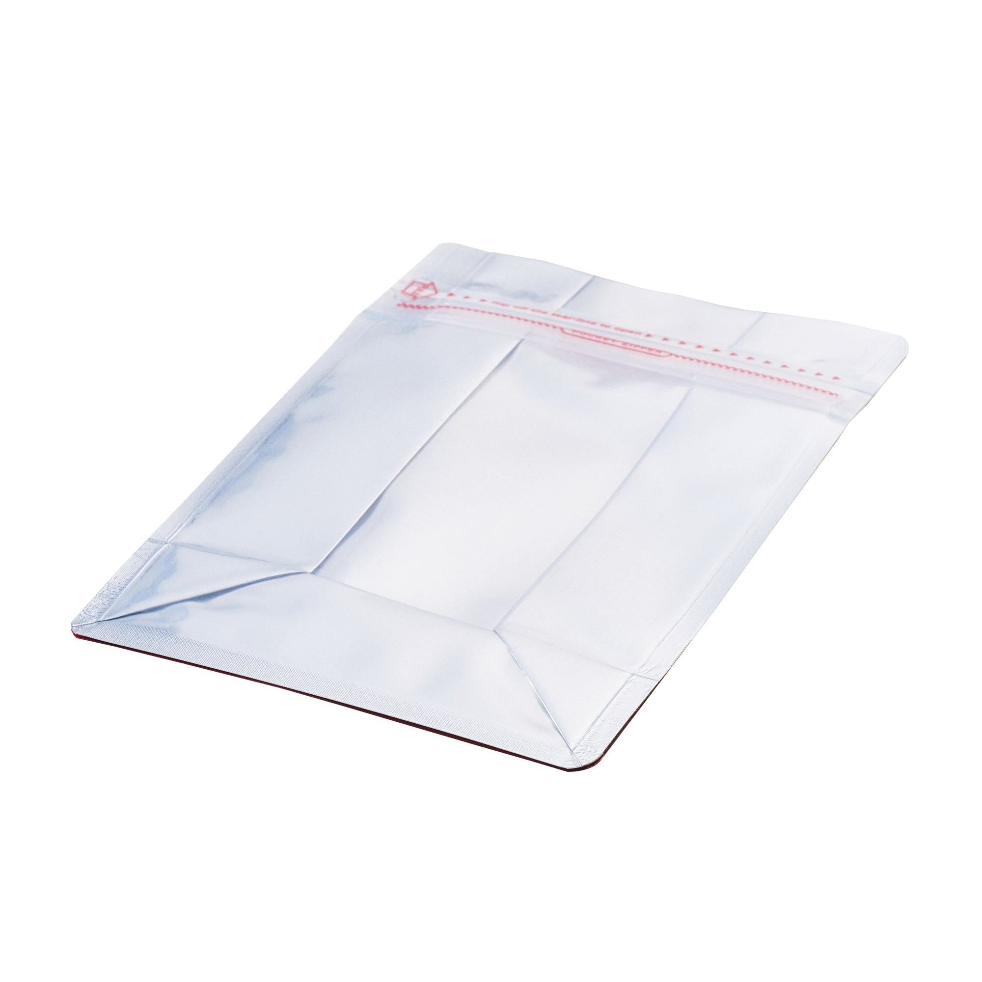 Premium Red Plastic Medium Snack Bags - Double Seal, Rip Lock & Heat Sealable (8