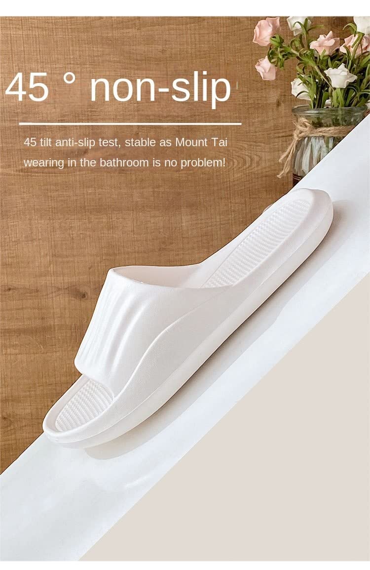 Women's Quick-Drying Anti-Slip Shower Sandals - Open Toe Summer Bathroom Slippers with Non-Slip Sole for Wet Floors, Poolside & Spa Use