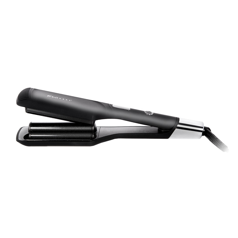 Innovator The Waver Pro Dual Barrel Waver - Professional Hair Curling Iron for Beach Waves & Loose Curls - Perfect for Parties, Weddings & Everyday Styling