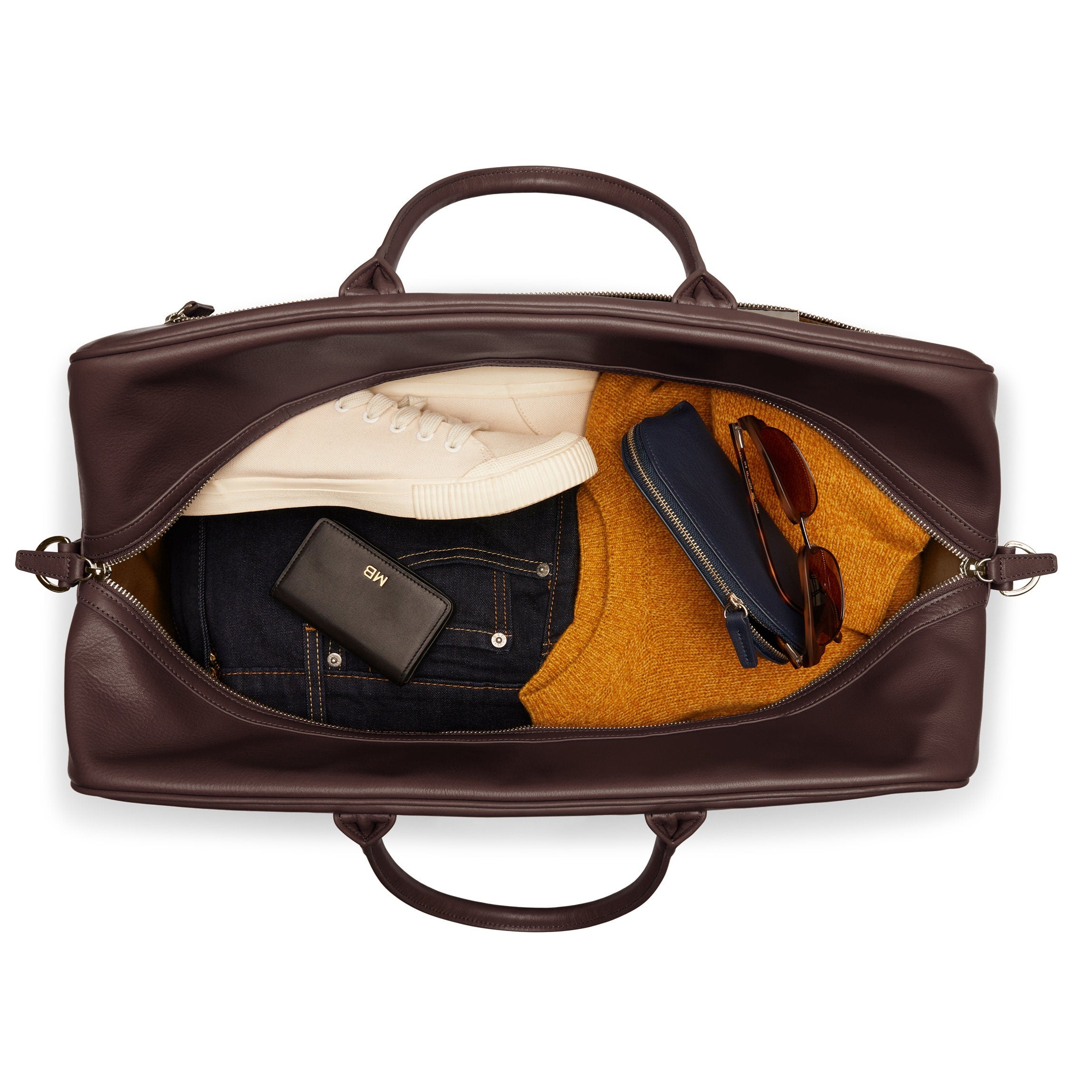 Premium Harwood Duffle Bag in Rich Brown - Perfect for Travel, Gym & Weekend Getaways
