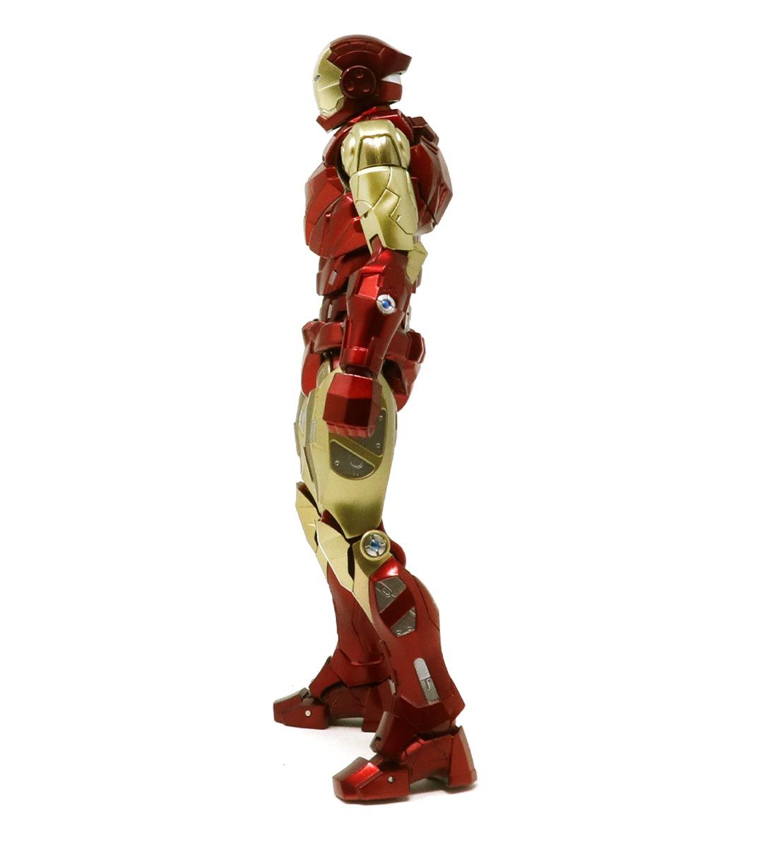 Fighting Armor Iron Man MK85 Diecast Model - Premium Collectible Action Figure for Marvel Fans | Display, Gift, Cosplay & Home Decor