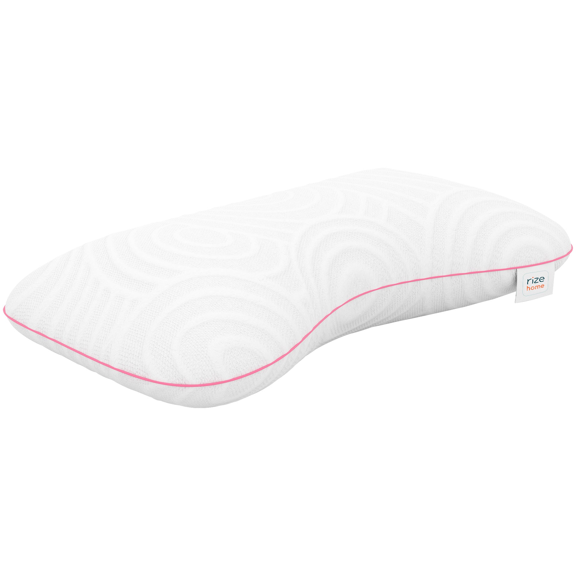 RZ Contour Pillow - Ergonomic Neck Support Pillow for Side, Back & Stomach Sleepers - Perfect for Travel, Home & Office Use