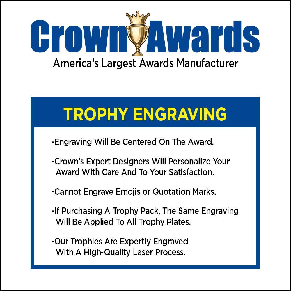 Crown Awards 7 Inch Custom Merry Christmas Gold Cup Trophy with Acrylic Tree Topper - Perfect for Holiday Office Awards, School Competitions & Christmas Party Prizes