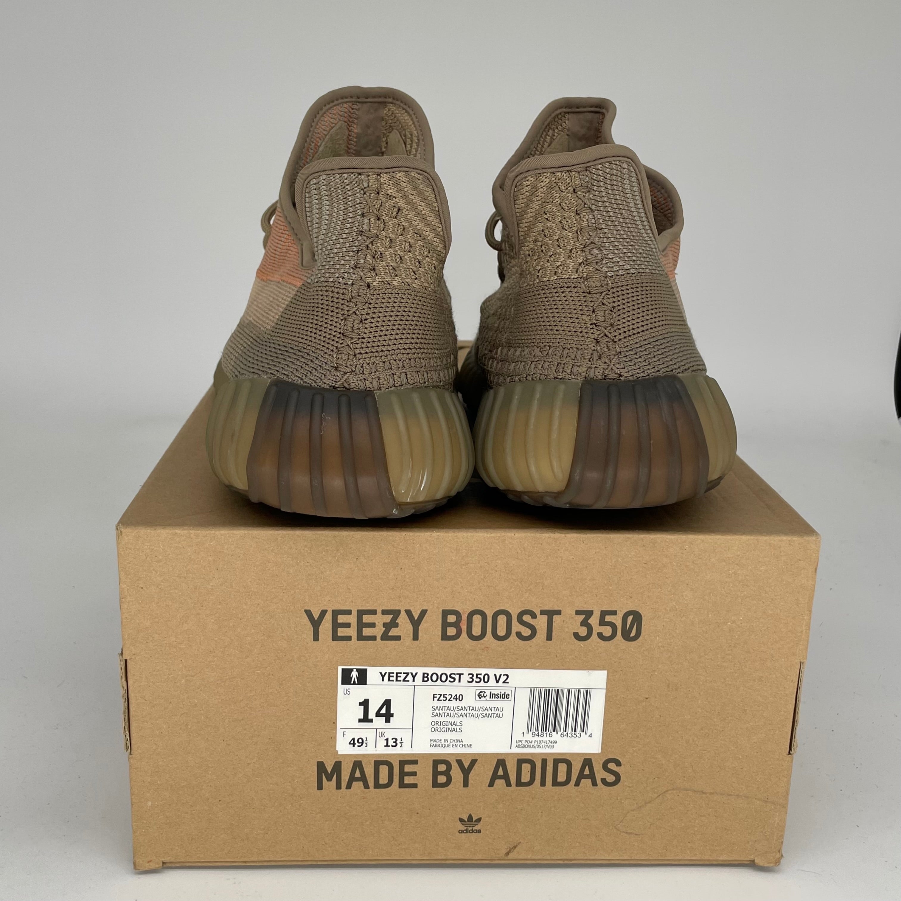 Adidas Yeezy Boost 350 V2 Sand Taupe - Men's Size 14 Sneakers (FZ5240) | Running Shoes, Casual Wear & Street Style Fashion