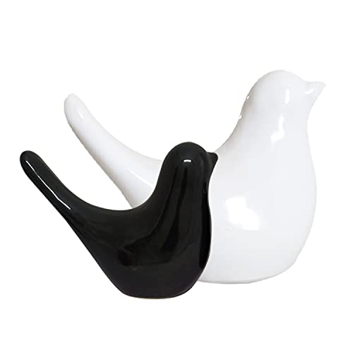 Loving Birds - White and Black