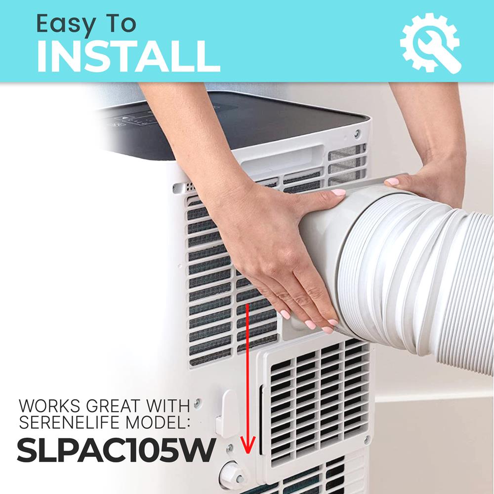Replacement Exhaust Duct Assembly - Compatible with Major Dryer Brands - Durable Ventilation System for Clothes Dryers - Perfect for Home Laundry Room Maintenance & Repair